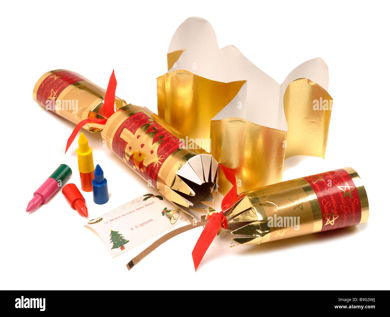 Christmas cracker Stock Image