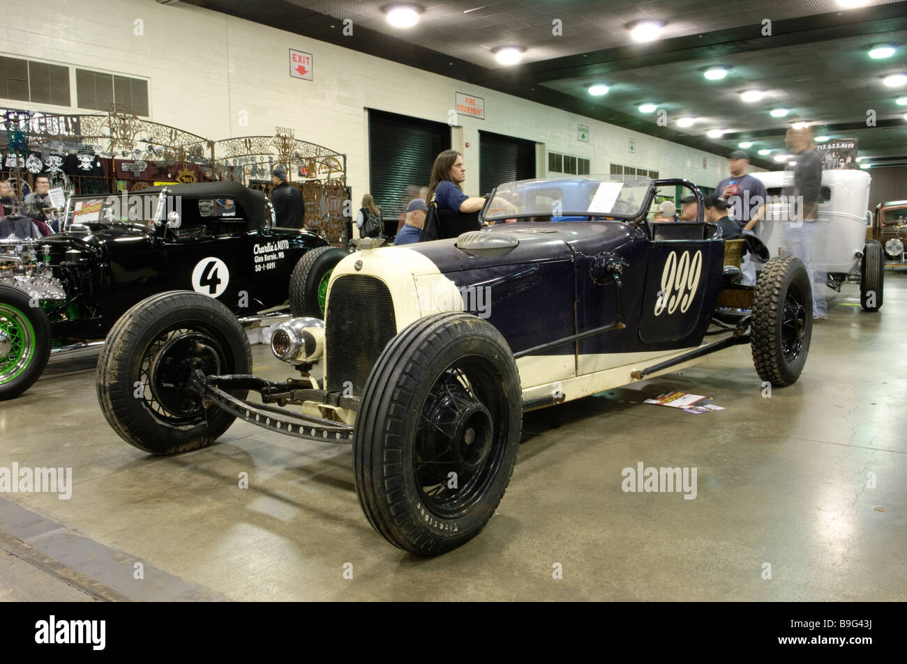 1924 Dodge Modified hot rod at the 2009 Detroit Autorama. Stock Photo