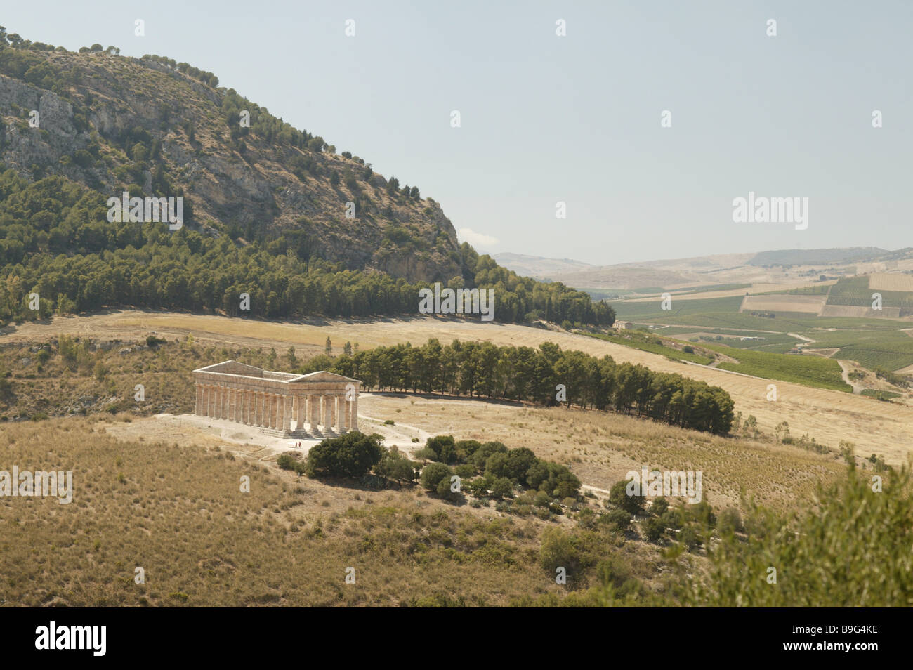 Italy Sicily Segesta temples Stock Photo - Alamy