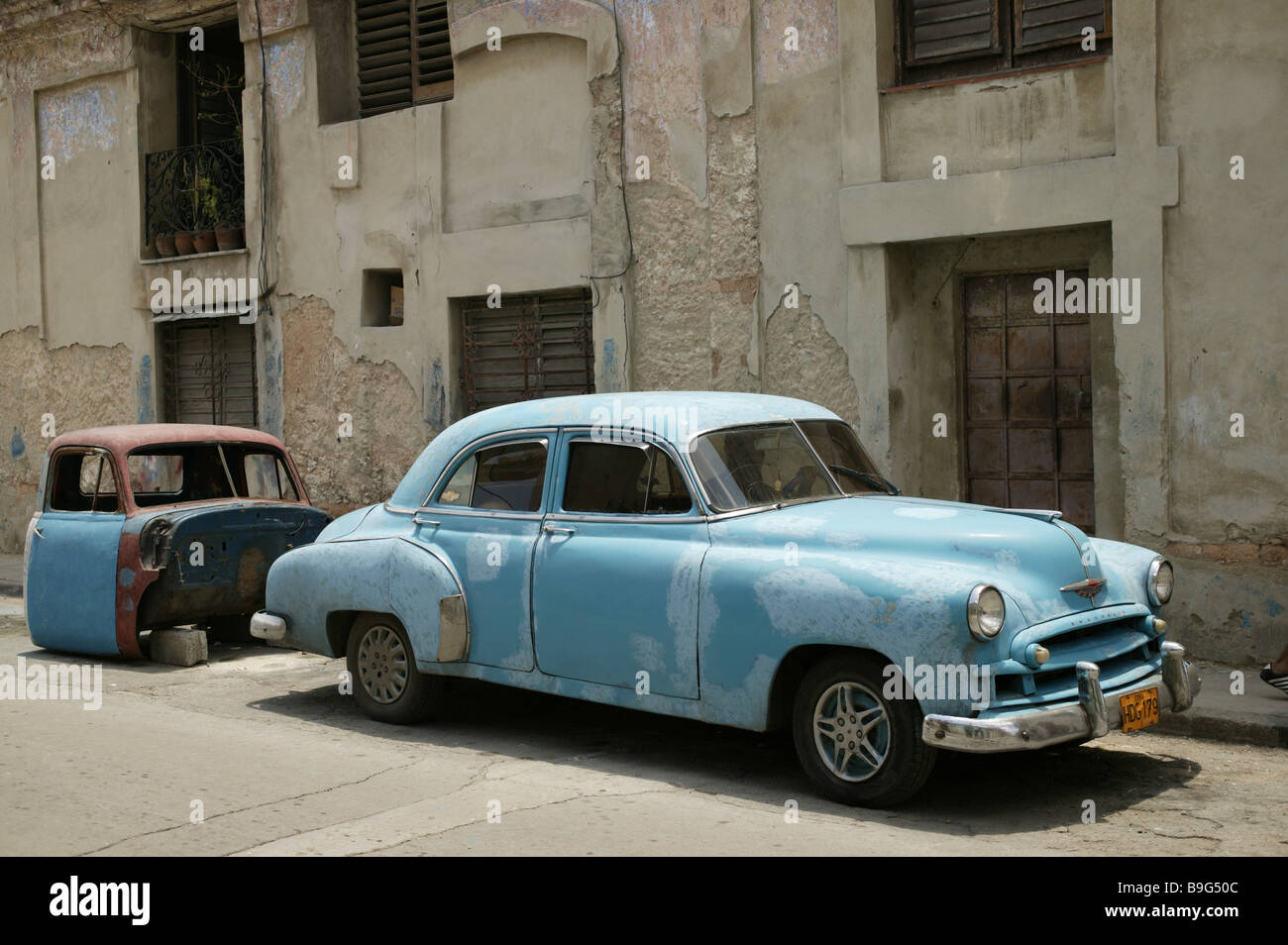 Cuba Havanna car Oldtimer Stock Photo - Alamy