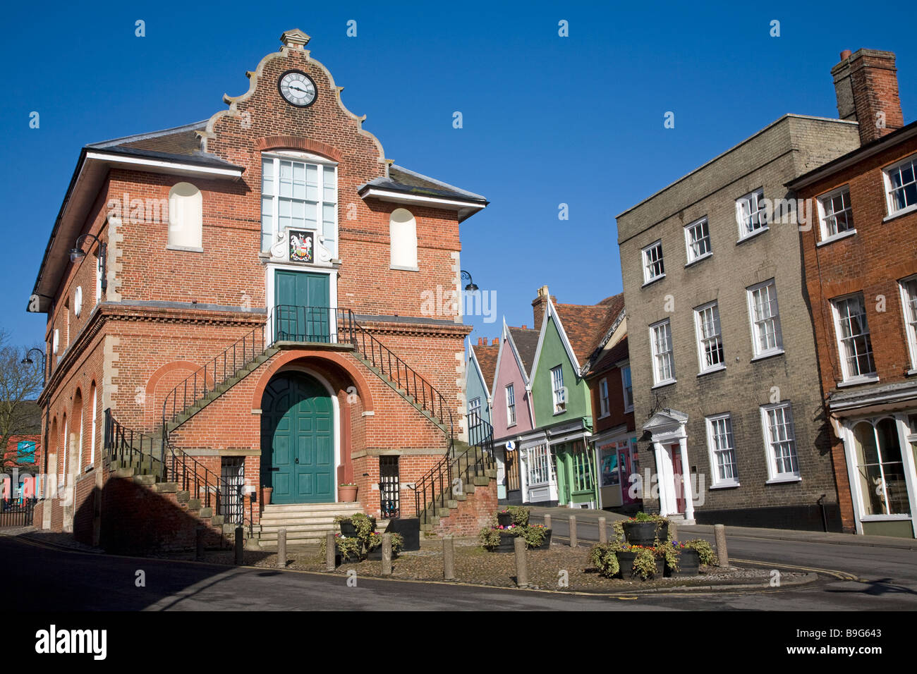 Woodbridge Town Hall Suffolk England Stock Photos & Woodbridge Town