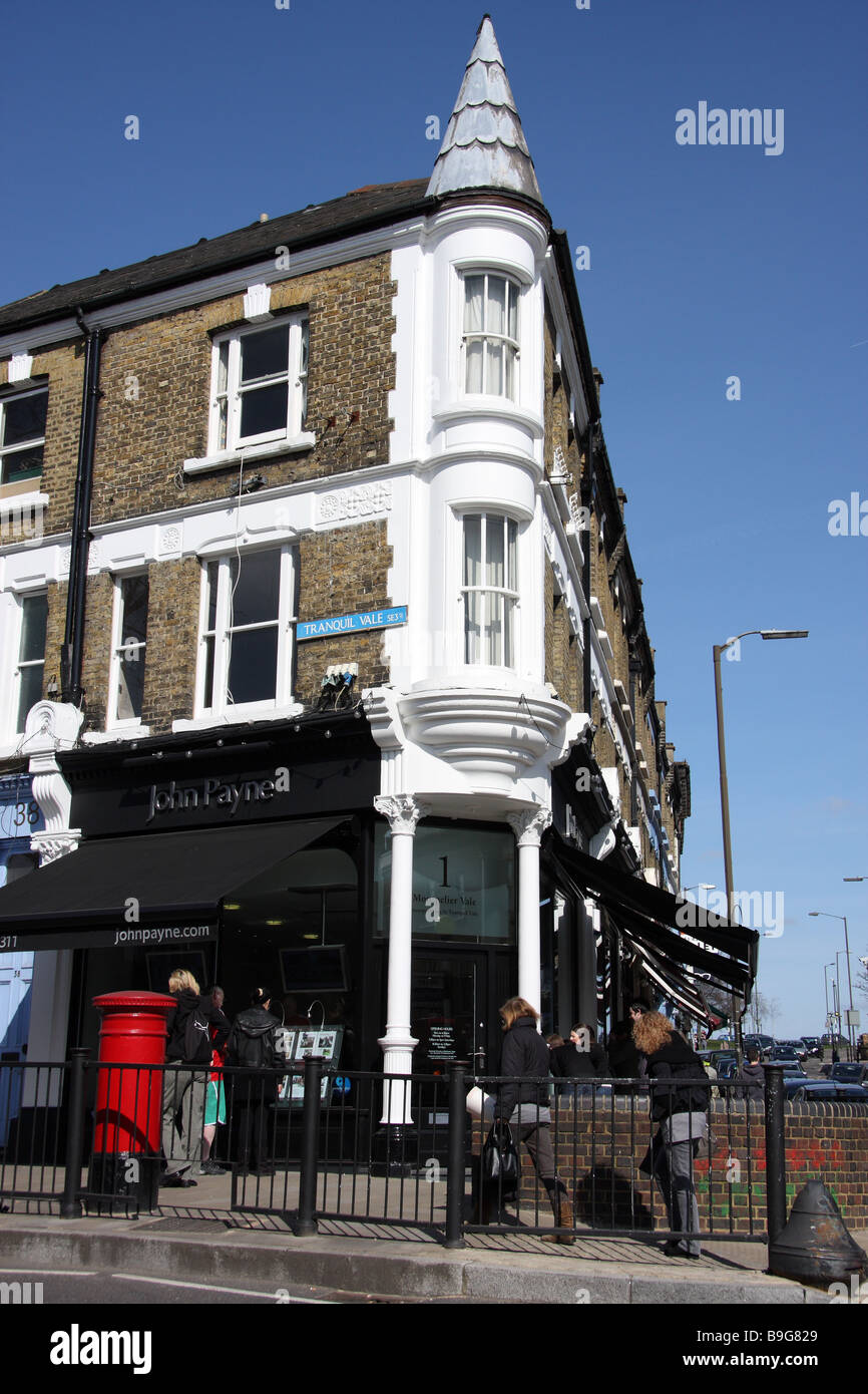 blackheath london england uk houses shops high street Stock Photo Alamy