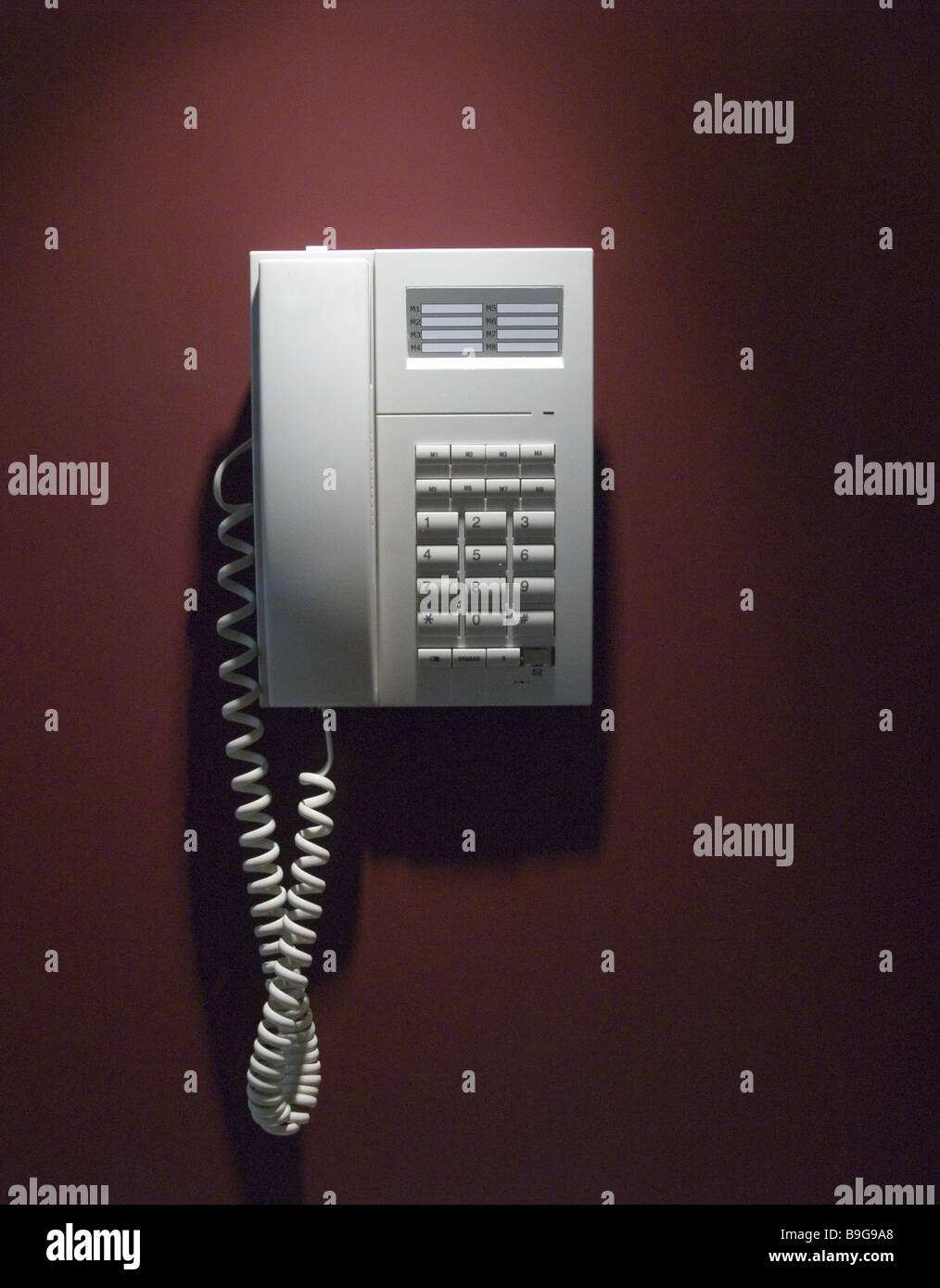 Wall telephone walltelephone white fixedline network stringtelephone