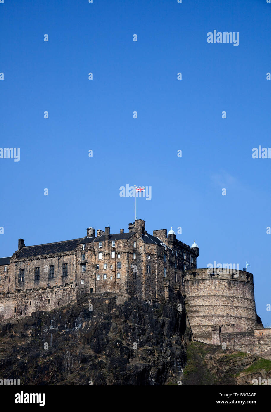 Edinburgh Castle, Scotland UK Europe Stock Photo