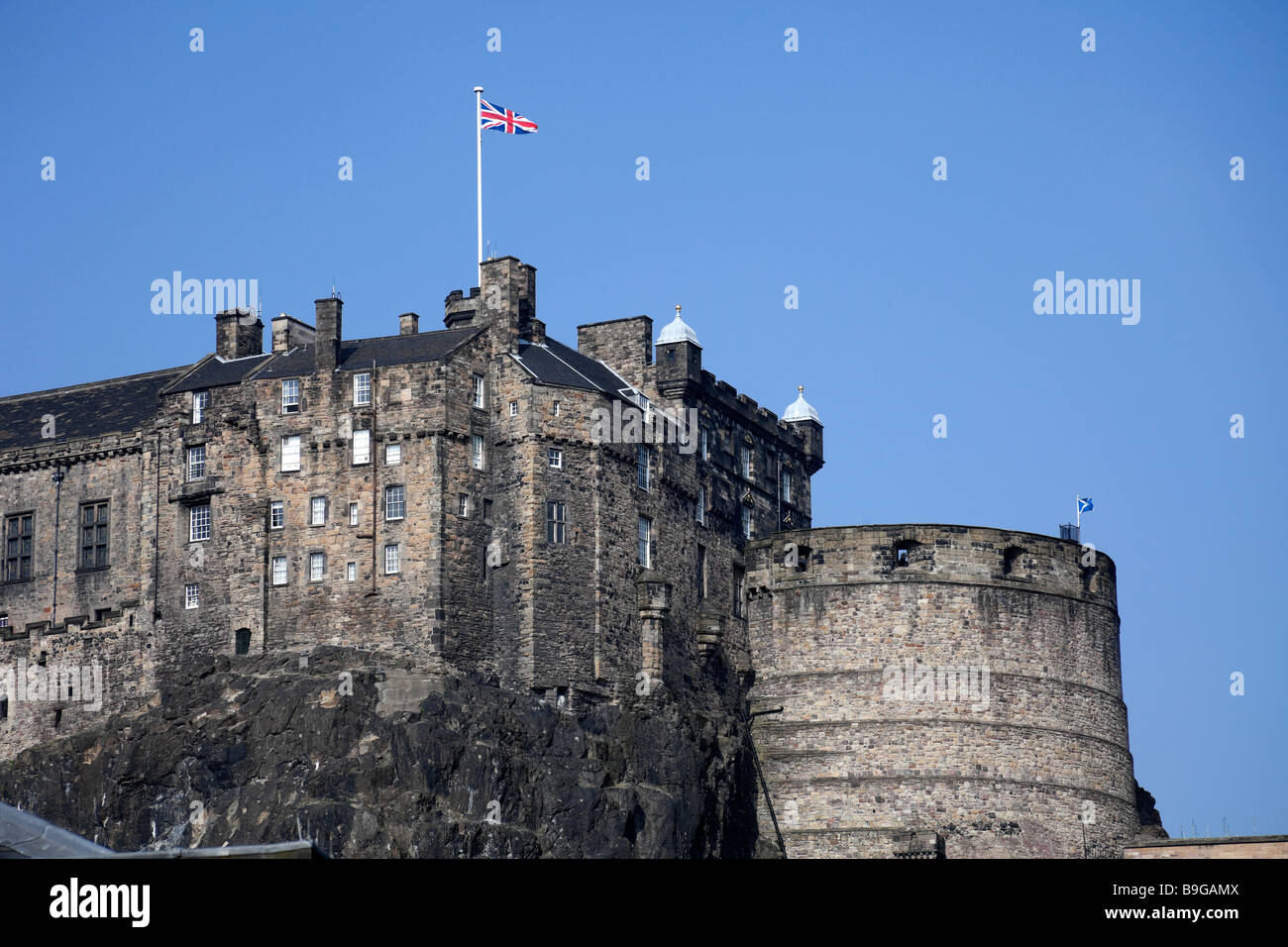 Edinburgh Castle, Scotland UK Europe Stock Photo