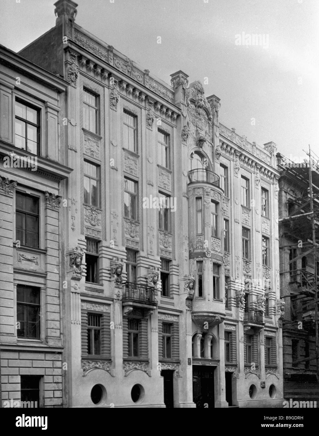 House In Riga Built By The Father Of Film Director Sergei