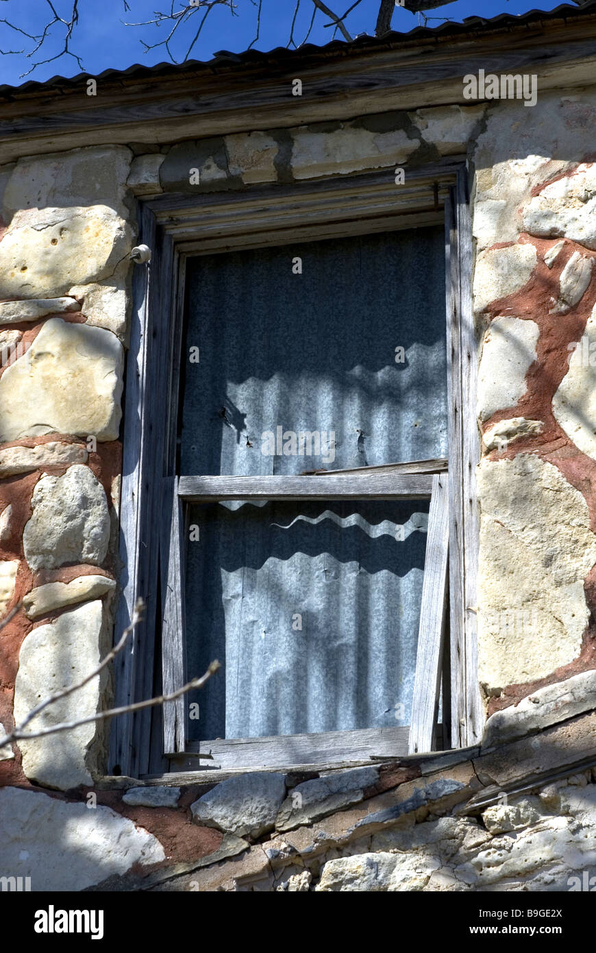 Sheet Metal Window Stock Photo Alamy