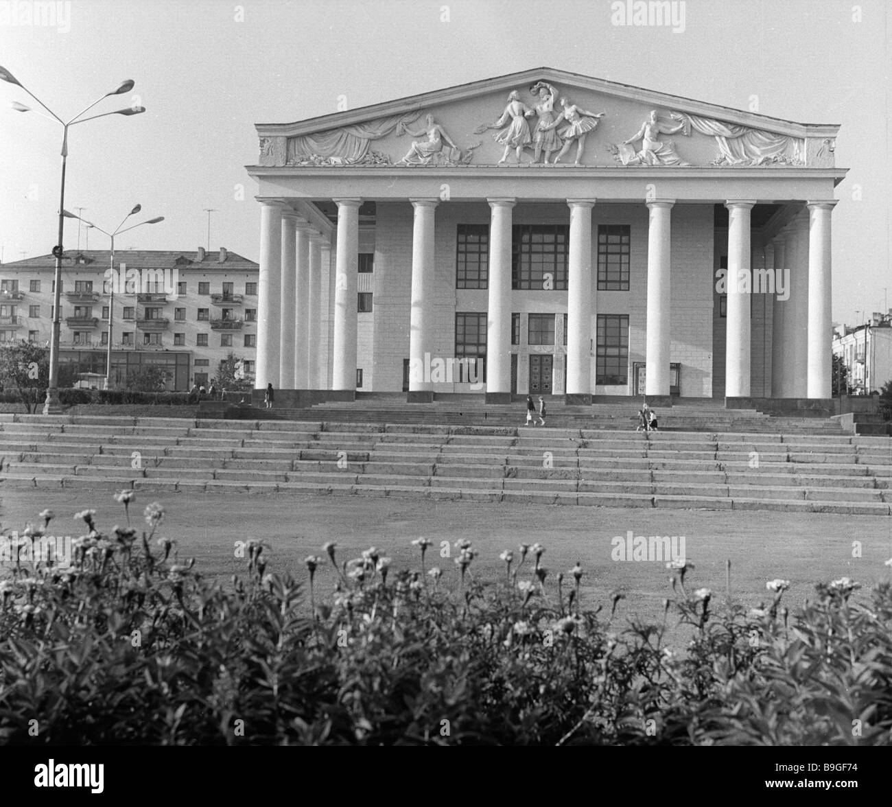 The Chuvash Ivanov Music Drama Theatre in Cheboksary Stock Photo - Alamy