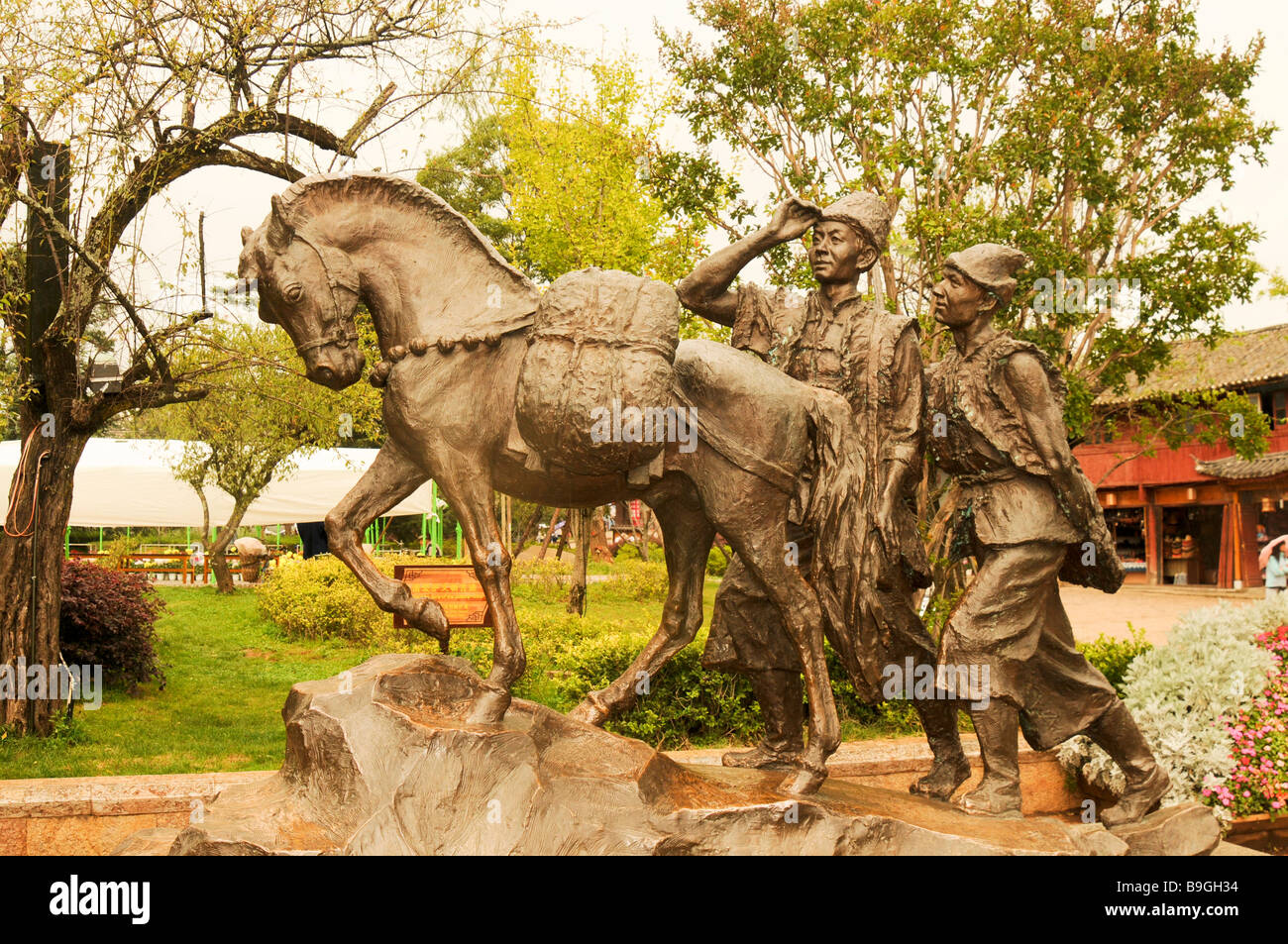 Bronze chinese horse hi-res stock photography and images - Alamy