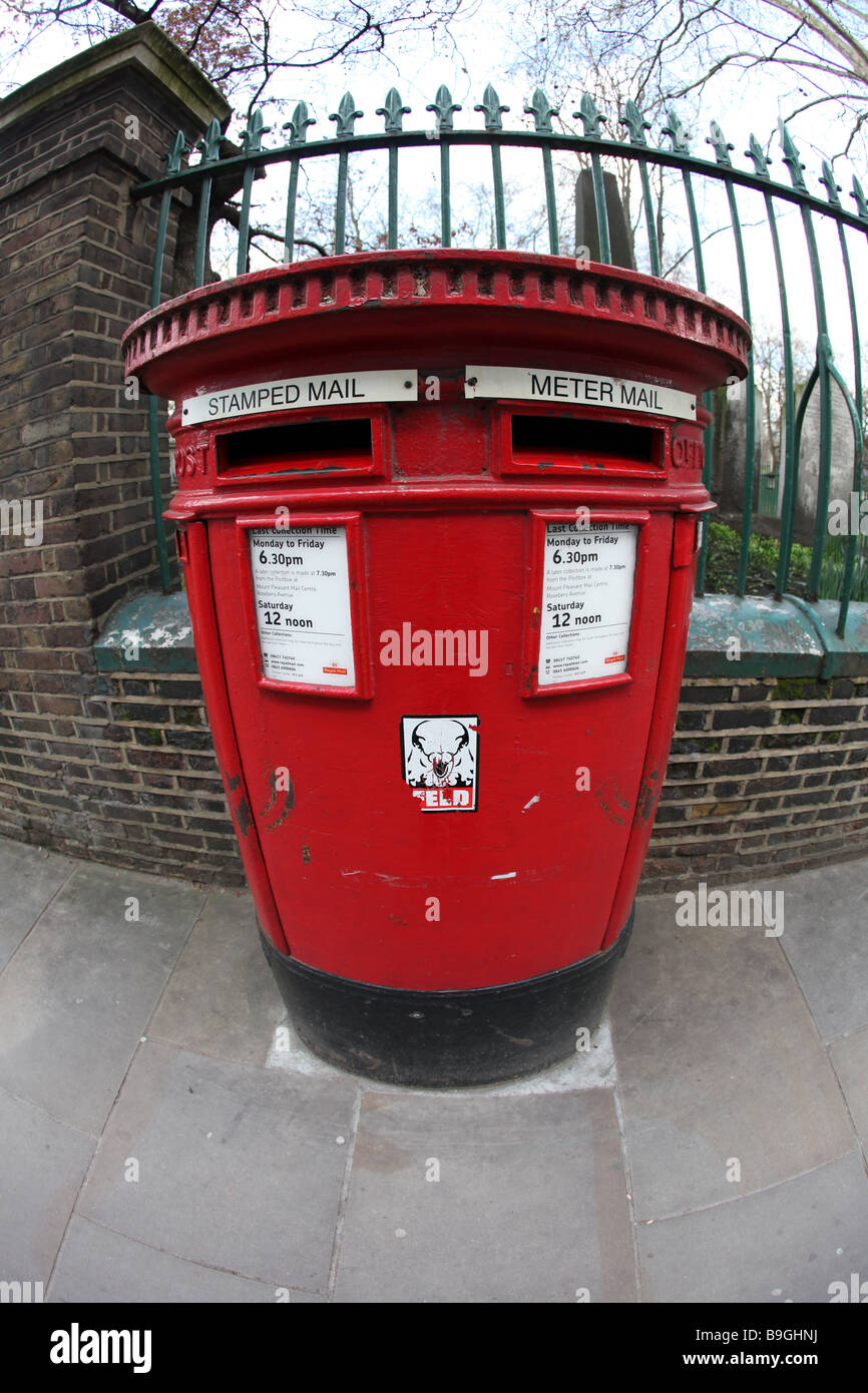 Red letter box Stock Photo Alamy