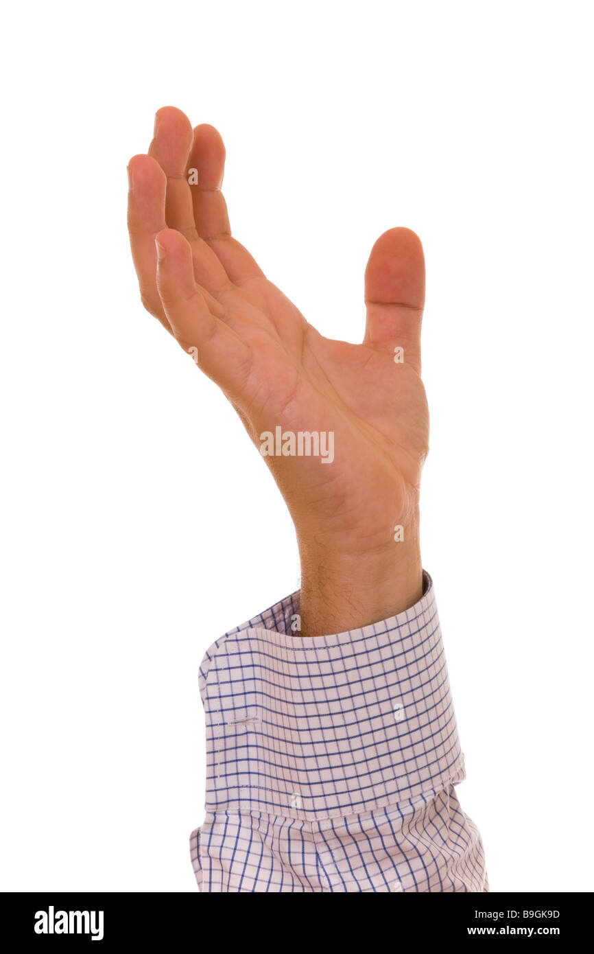 Hand hands reach finger male hi-res stock photography and images - Alamy