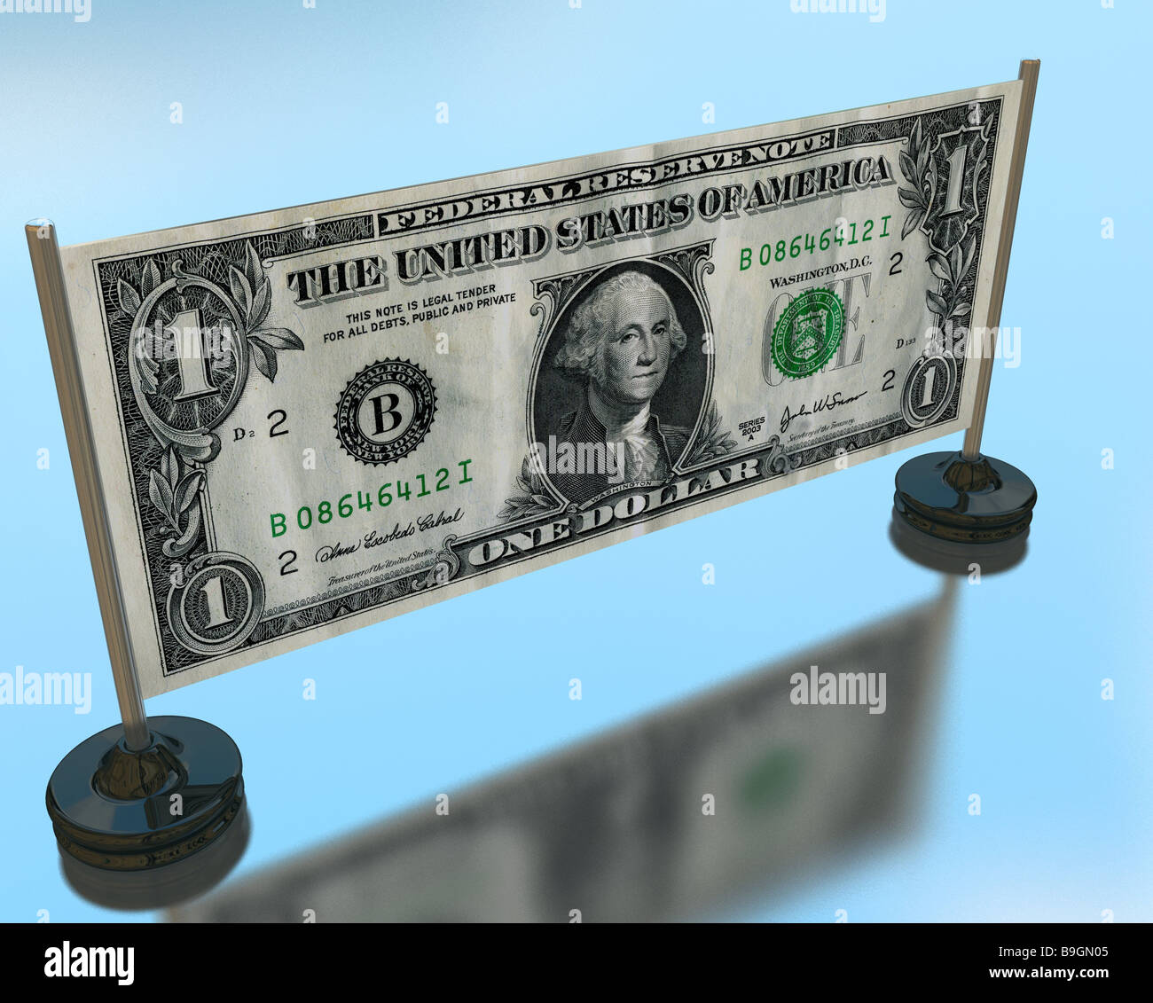 Computergraphics bill dollar symbol closing off currency partition