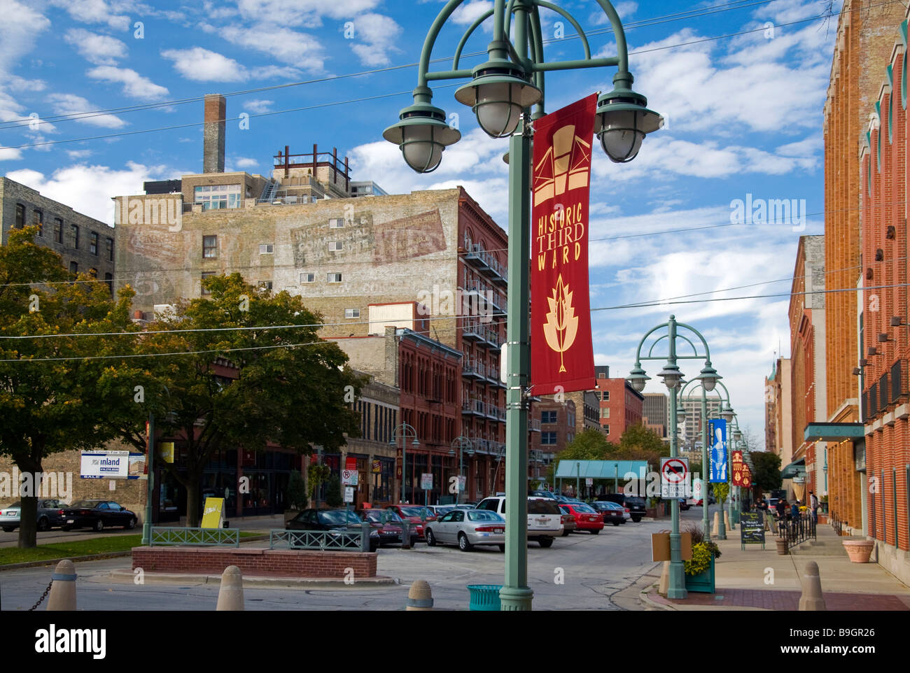 The Third Ward Historic, a renovated warehouse district in Milwaukee