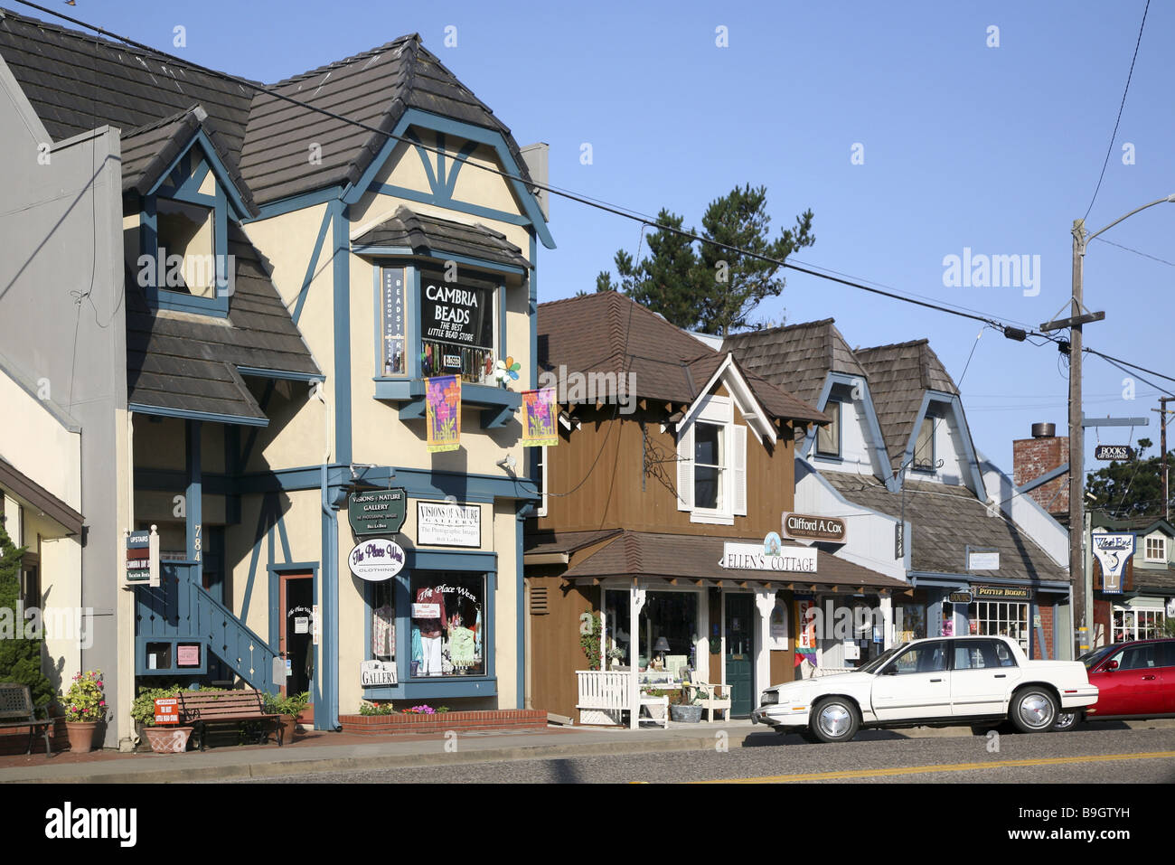 usa California Cambria locality perspective America known famous cafe