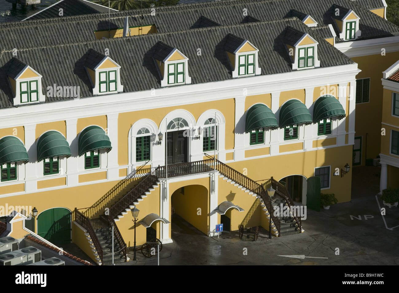 Curacao Willemstad Punda fort Amsterdam administration