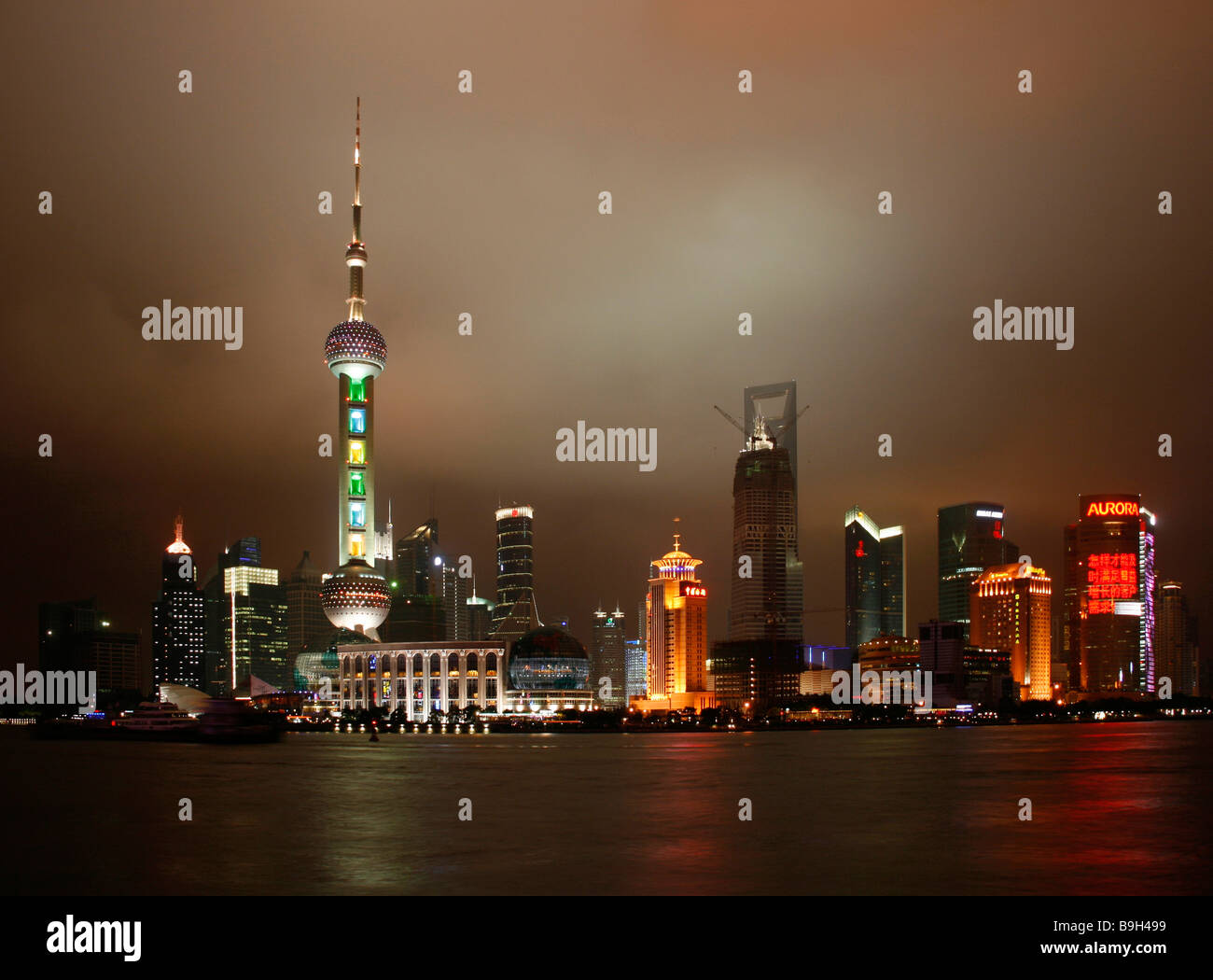 Pudong Seen From The Bund High Resolution Stock Photography and Images ...