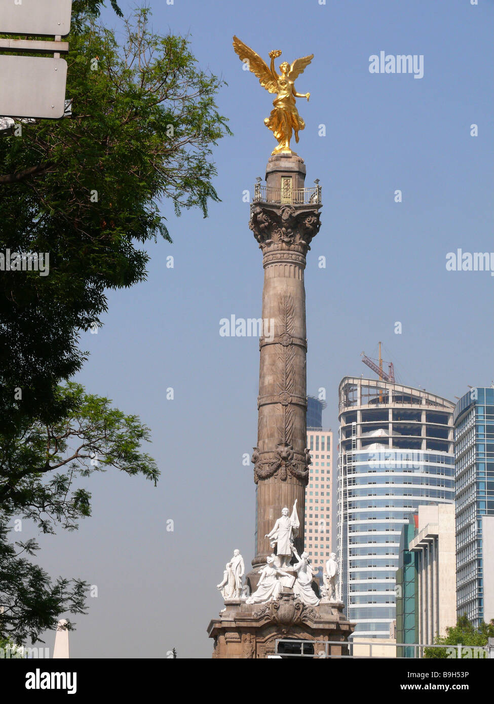 Paseo de la reforma circle hi-res stock photography and images - Alamy