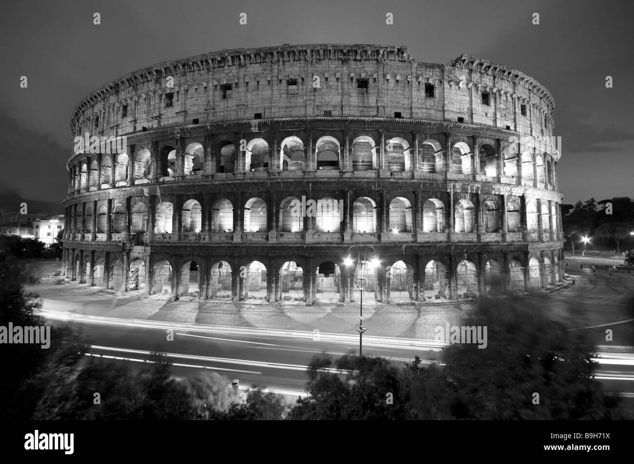 Rome italy buildings Black and White Stock Photos & Images - Alamy