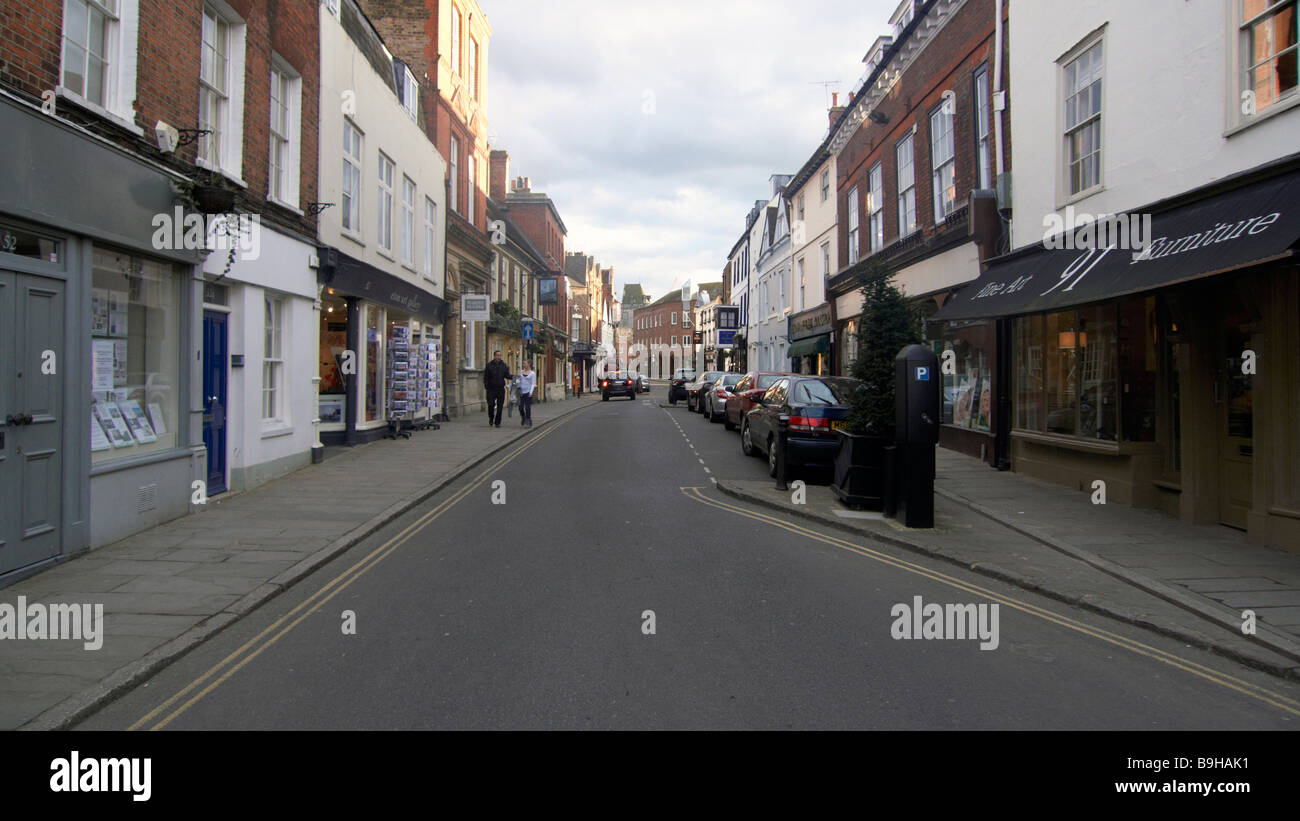 eton high street berkshire Stock Photo Alamy