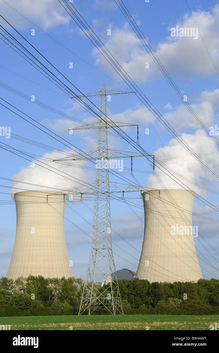 Germany Bavaria Lower Franconia Grafenrheinfeld nuclear power plant
