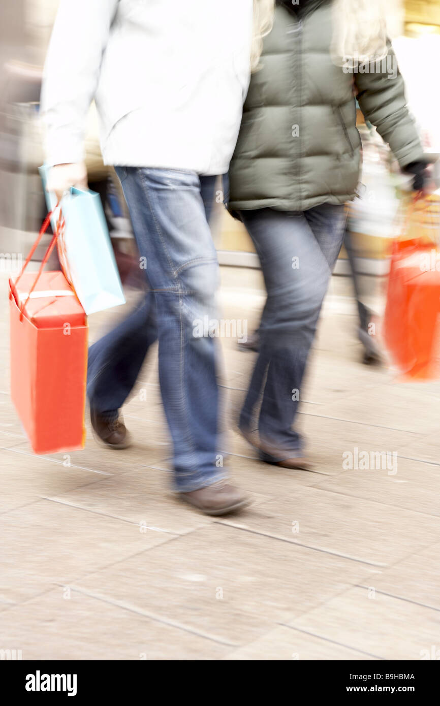 Mate shopping bags carry going detail shops shopping strolls drily