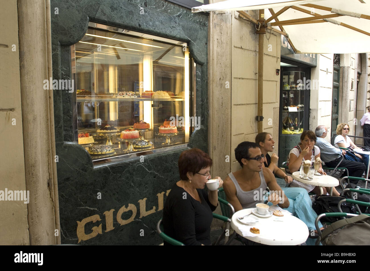 Rome giolitti cafe hi-res stock photography and images - Alamy