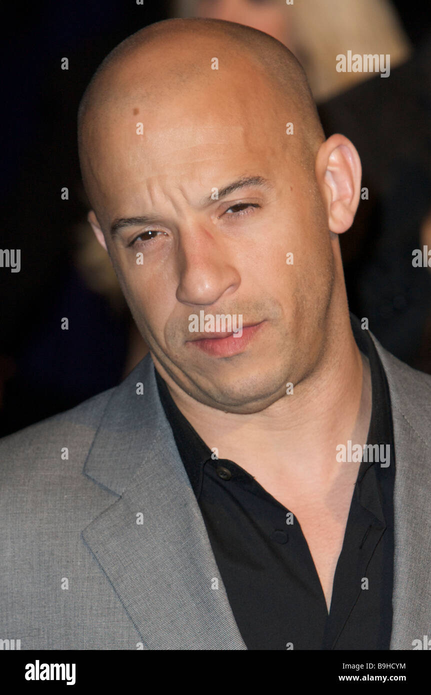 Vin Diesel fast and furious premier red carpet Stock Photo