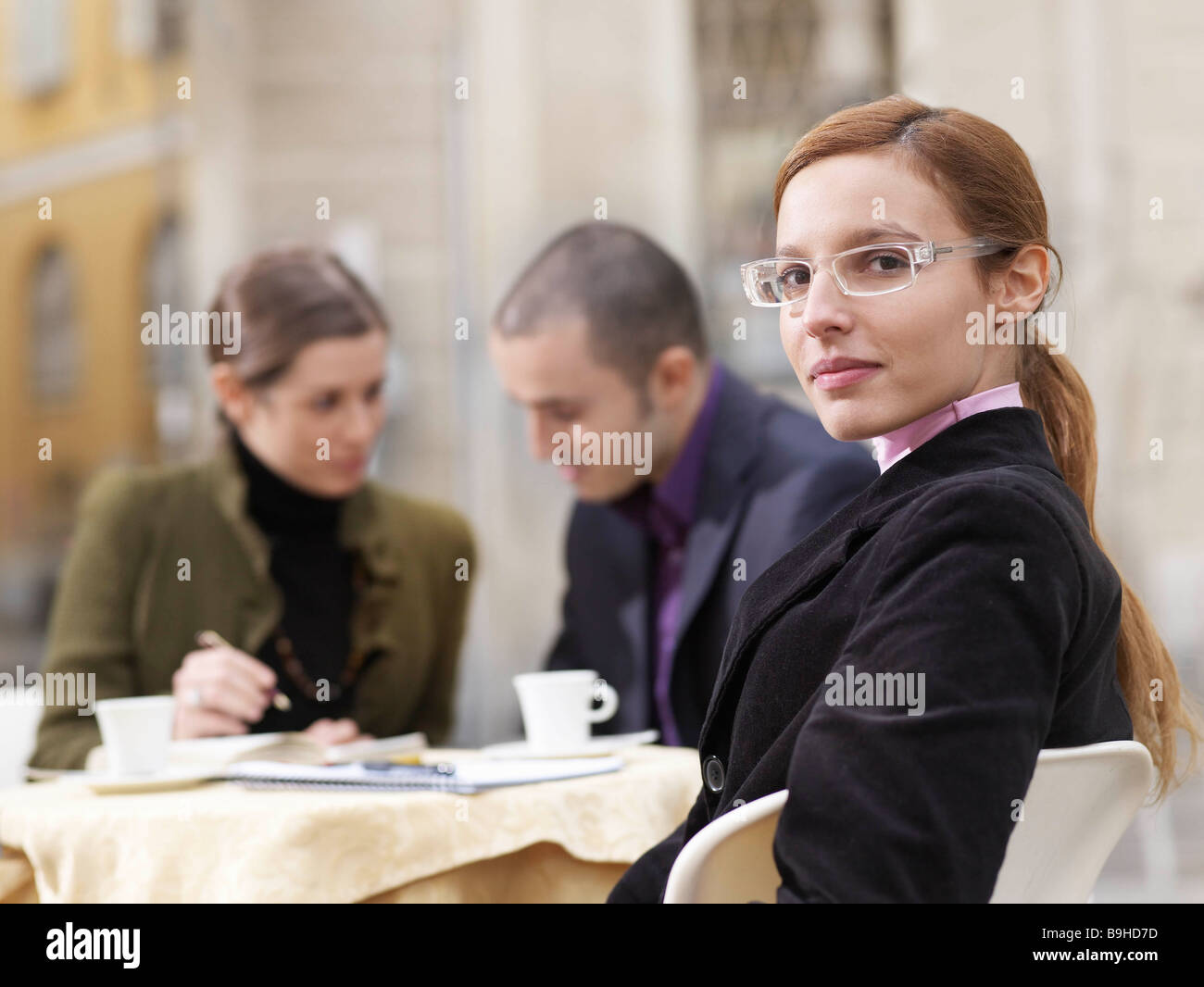Portrait of business woman Stock Photo