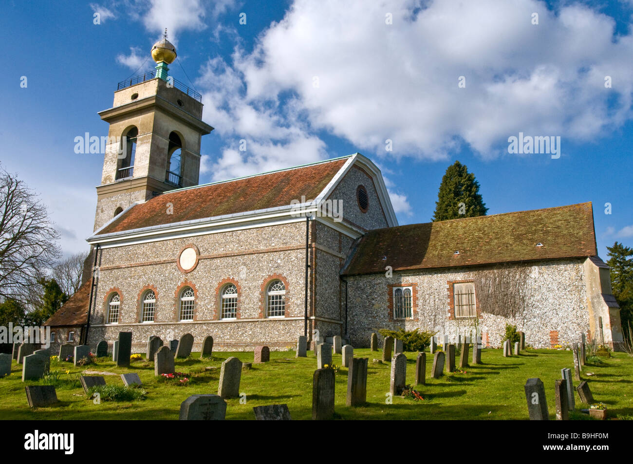 St Lawrence's Church at West in Buckinghamshire Stock Photo Alamy