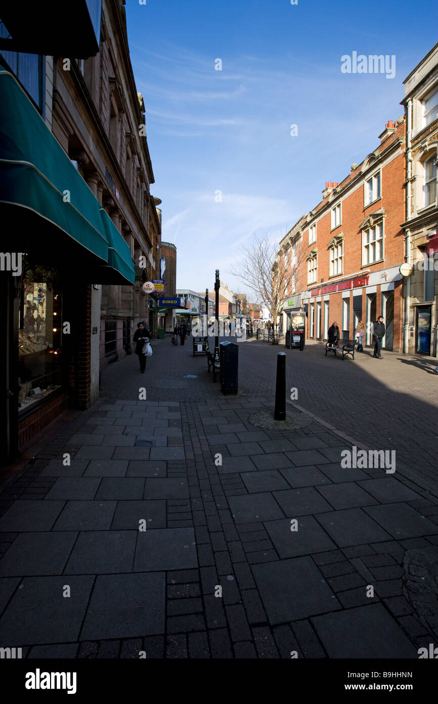 High Street, Kettering, Northamptonshire, England, UK Stock Photo