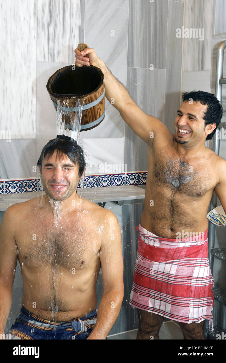 turkish male baths Hamam men hi-res stock photography and images - Alamy