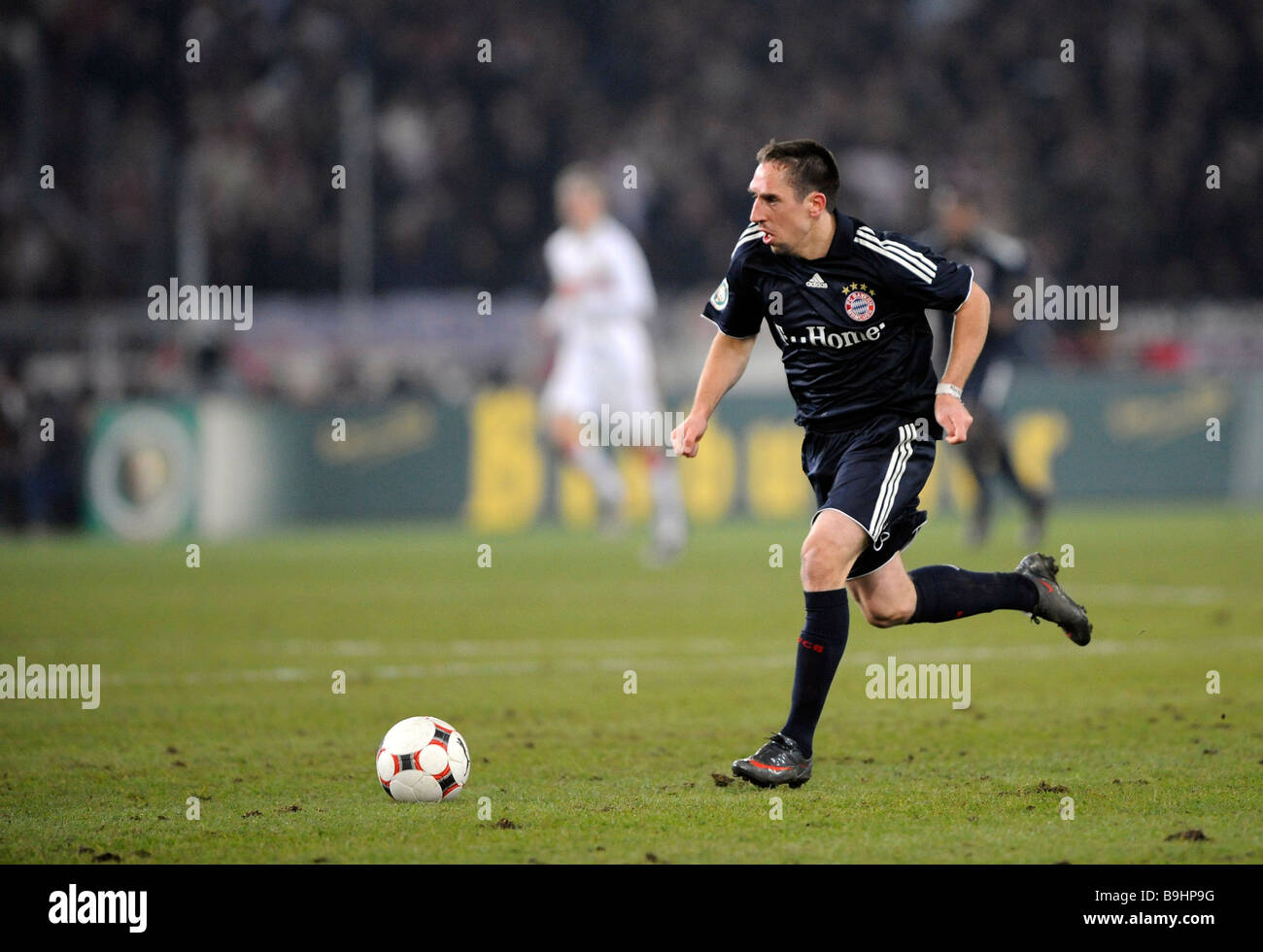 Franck Ribery, German international player, Bayern Muenchen Stock Photo