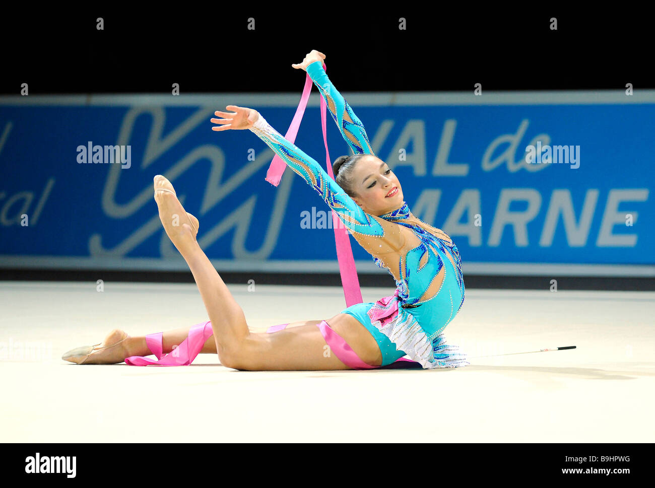 evgeniya kanaeva Rhythmic gymnastics, Evgeniya Kanaeva, Jewgenija Kanaewa or Kanjewa, Russia  Stock Photo - Alamy
