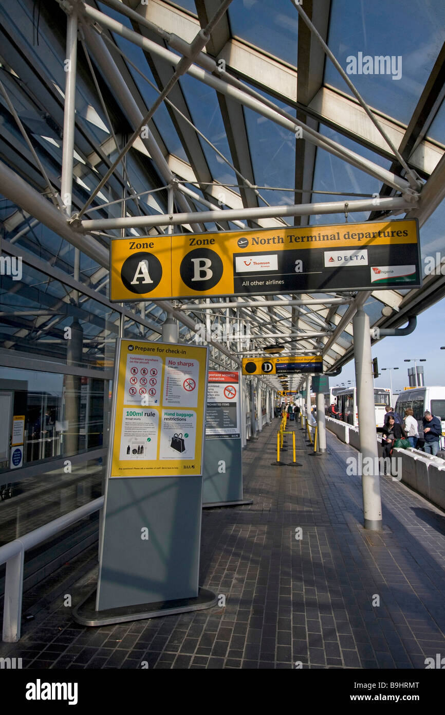 Gatwick Airport North Terminal London England UK GB Stock Photo