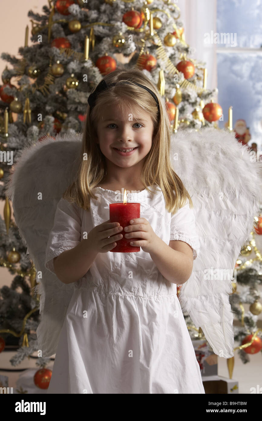 Little angel with candle hi-res stock photography and images - Alamy