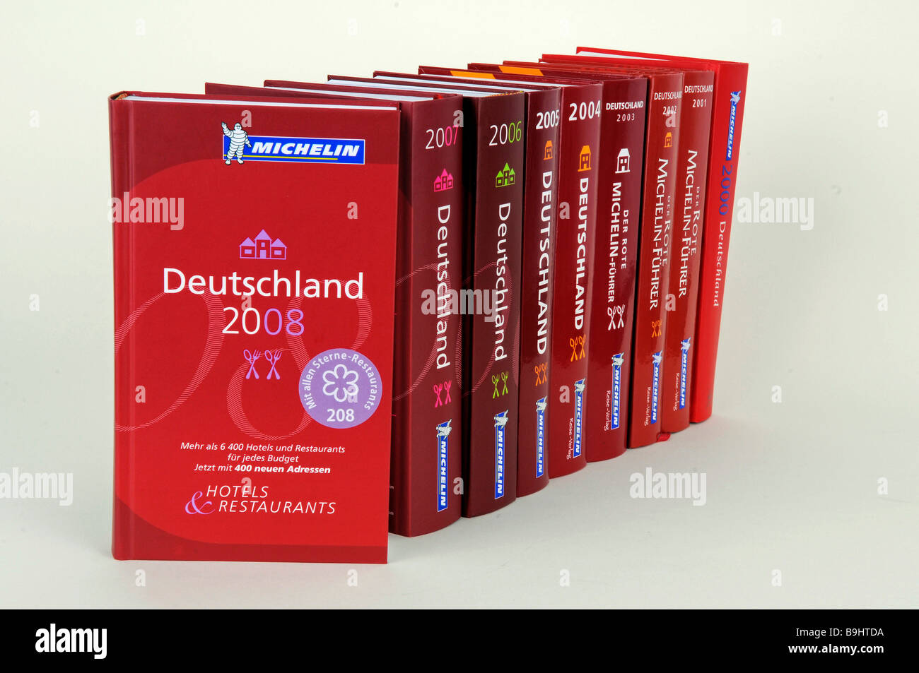 Michelin Guide for Germany Stock Photo