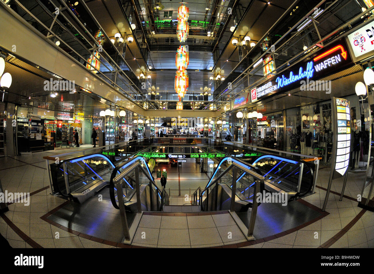 Interior of the Europa Center, Berlin, Germany, Europe Stock Photo Alamy
