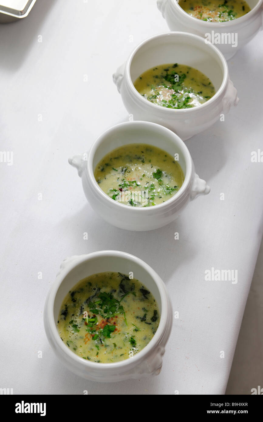 Soup tureens Stock Photo