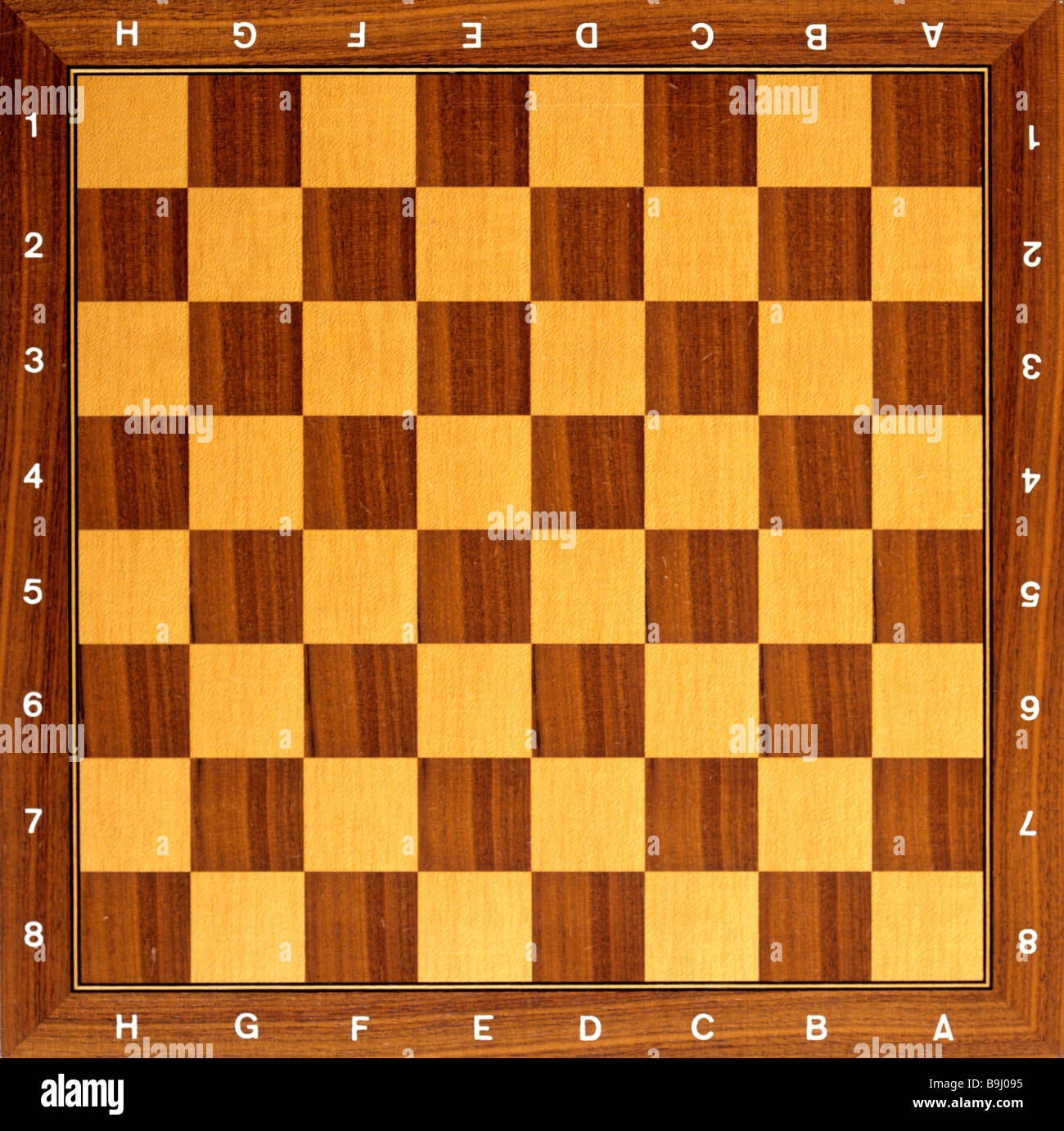 Empty Chess Board with Coordinates Isolated on White Stock Image - Image of  competition, play: 172496255