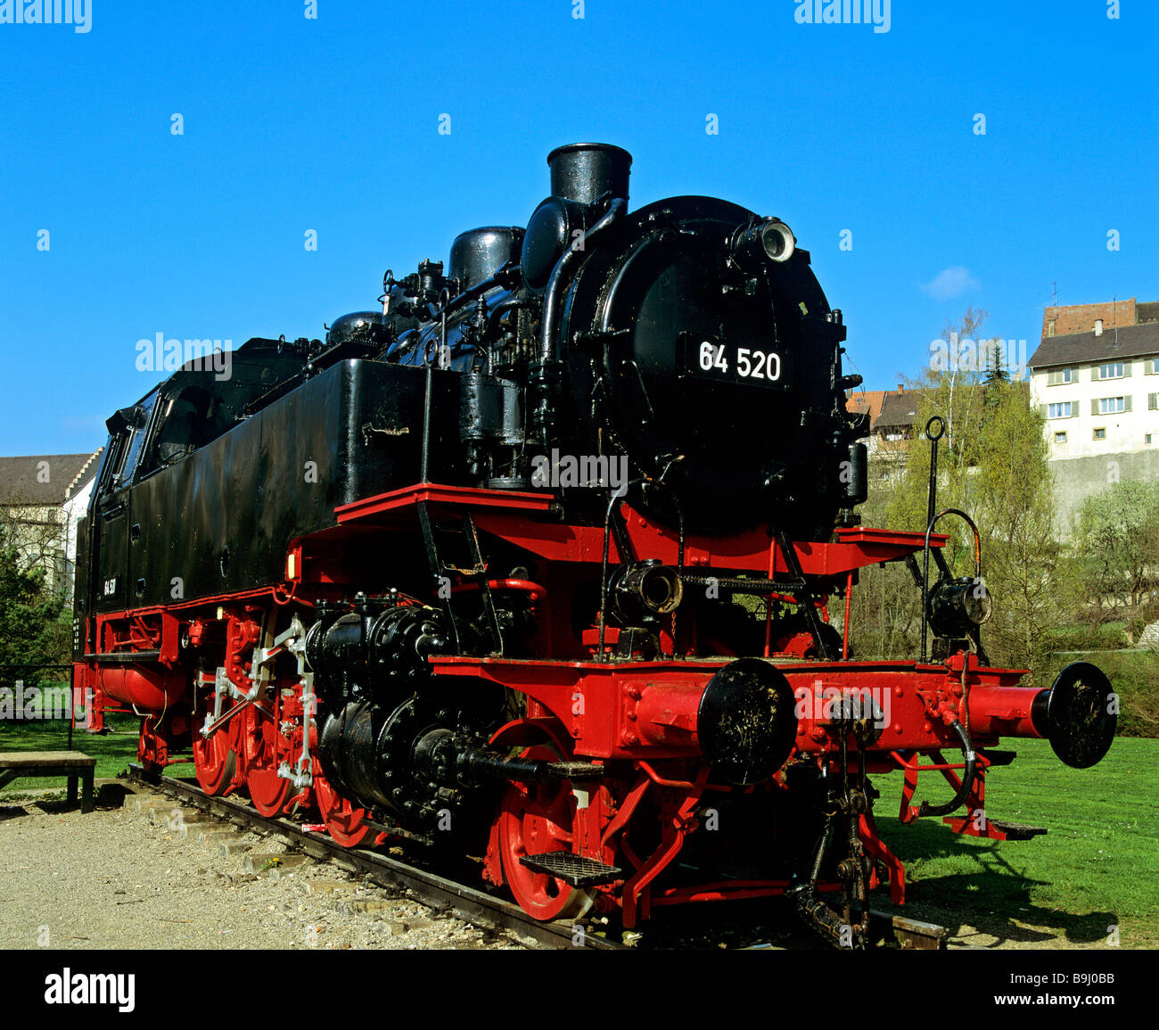 Historic steam locomotive Stock Photo