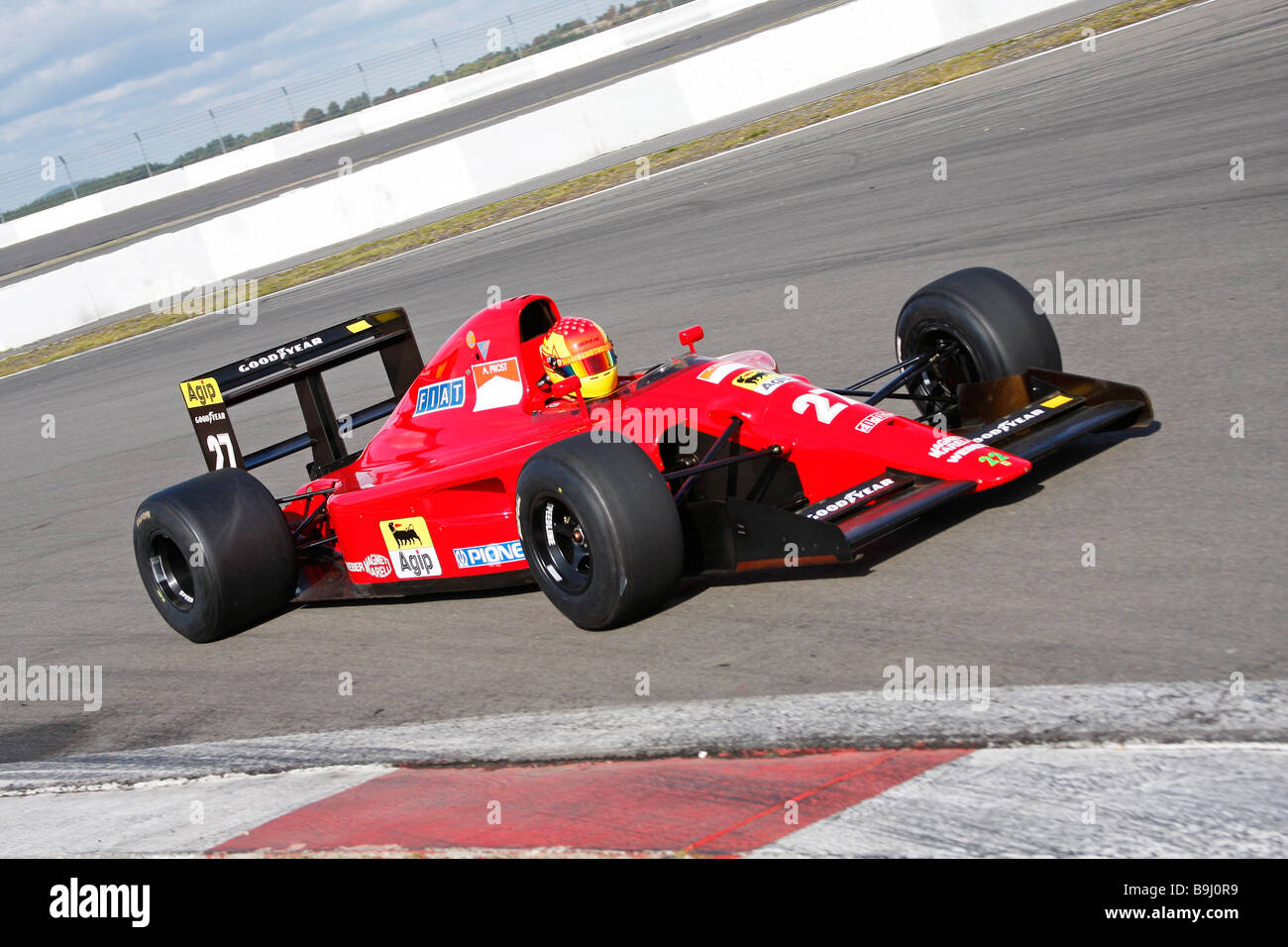 Ferrari Formel 1 F191, ex Jean Alesi, model 1991, Ferrari Days 2008, Nuerburgring, Rhineland-Palatinate, Germany, Europe Stock Photo