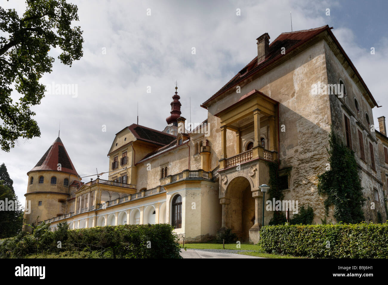 Schloss Hollenegg, Styria, Austria, Europe Stock Photo