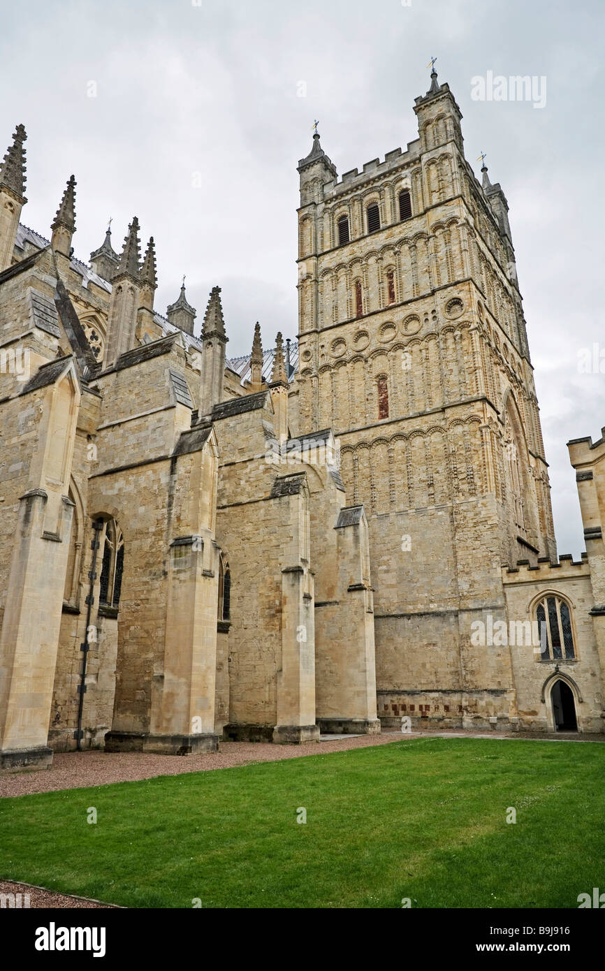 Exeter Cathedral, Exeter, Devon, England, Great Britain, Europe Stock Photo