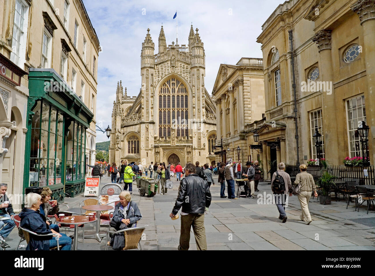 centre of bath
