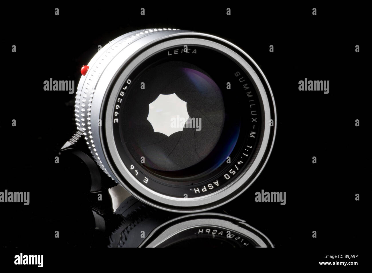 Leica camera lens, Leica, Germany Stock Photo