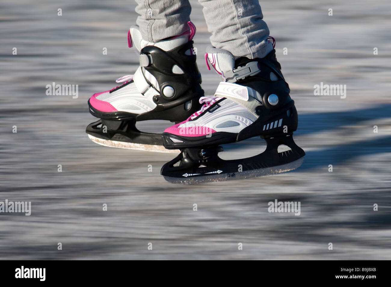 Ice skates Stock Photo
