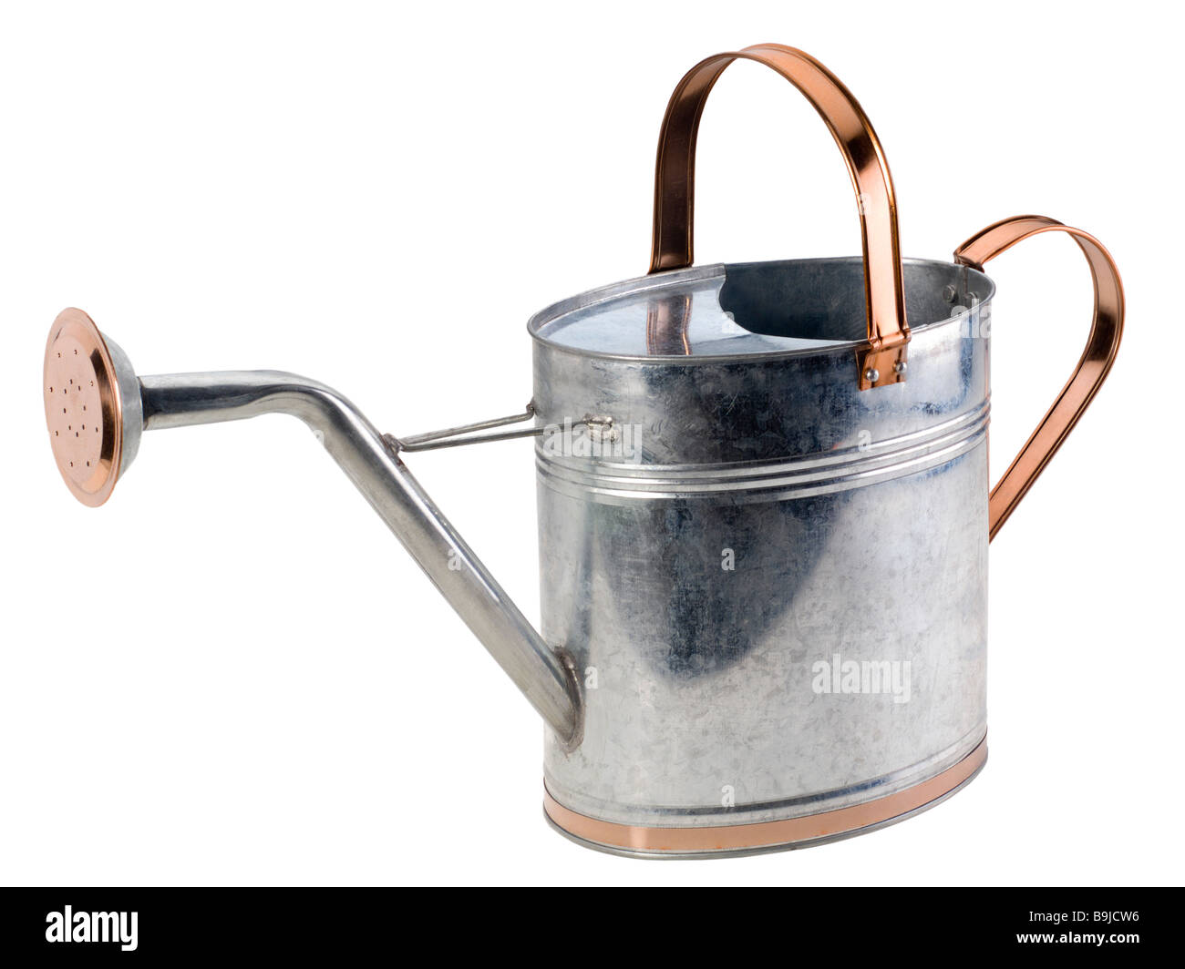 Watering can(+clipping path) Stock Photo