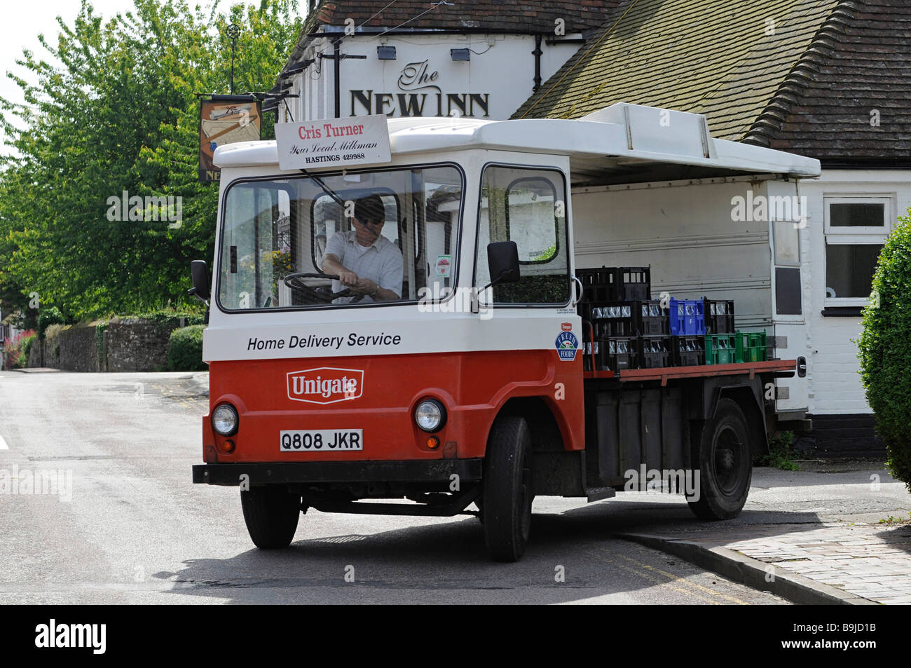 Dairy van hi-res stock photography and images - Alamy