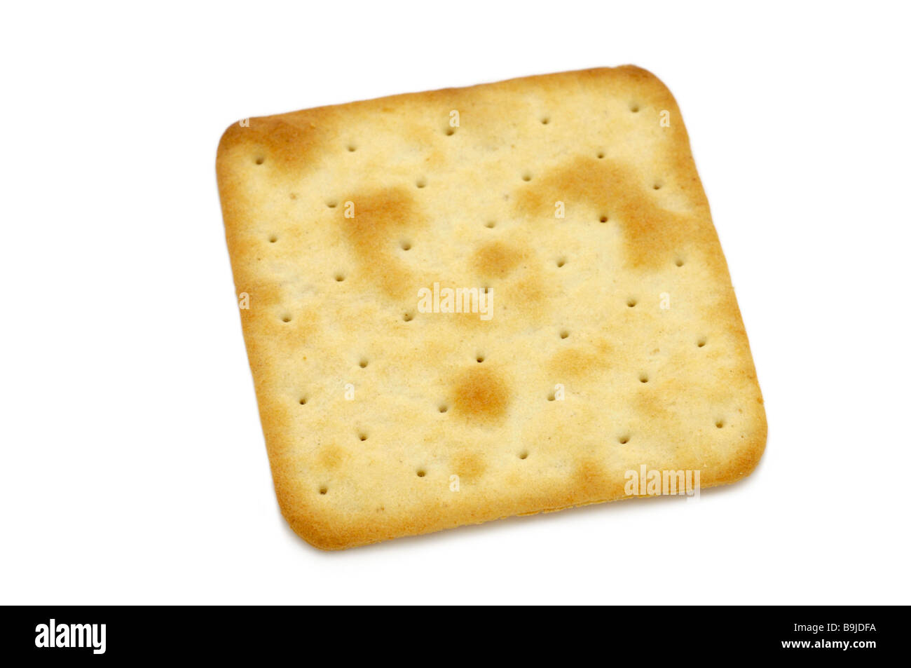 Cream/creme cracker Stock Photo