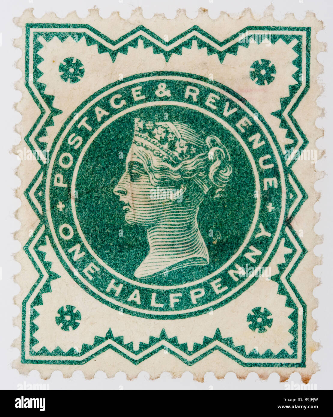 English Victorian postage half penny Jubilee stamp 18871900 SG 213